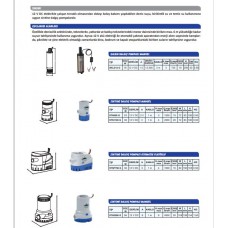 STNF750 G Otomatik Flatörlü Sintine Dalgıç Pompa